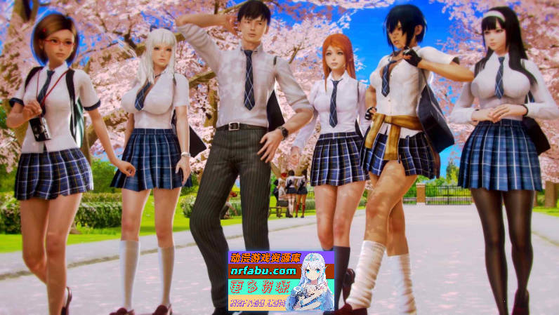 【步兵汉化】老婆学院 Waifu Academy V0.13.5：3D动态CG，复仇校园的丝袜诱惑！[PC+安卓][8.5G]