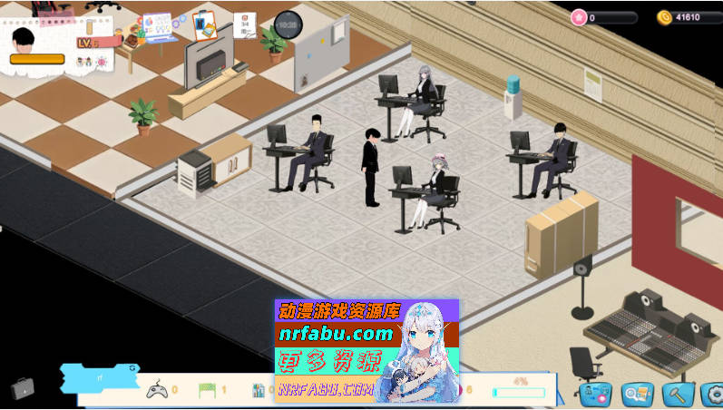 [经营互动SLG/新作]黑山游戏公司V1.2 官方中文版[2.8G]