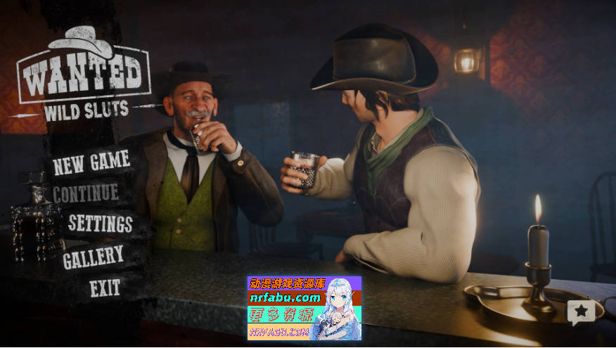 [新作SLG/动态/荒野大镖客风格] 通缉：狂野荡妇 WANTED: Wild Sluts 官方中文步兵版[4.6G]