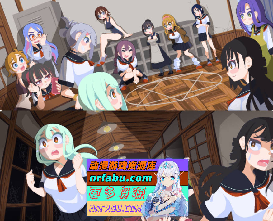 触手少女狩猎～在废弃学校中颤抖吧！动态步兵正式版+全CG存档~触手ガールズハント[生肉][1.3G]