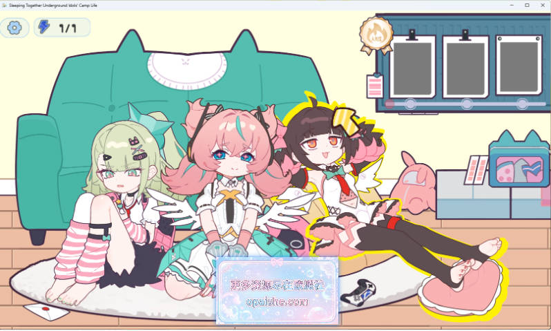 睡眠○ ～与地下偶像们的合宿生活～ 官方中文版 [新作] [1.1G]