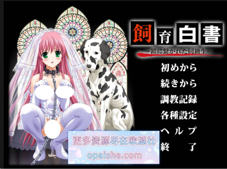 饲养白皮书～被锁链束缚的同班同学~飼育白書～鎖に繋がれた同級生～内嵌AI汉化+全CG存档[2.1G]