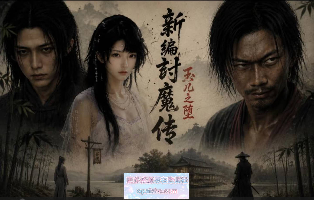 桐山遥 讨魔传新编 第1章 玉儿之堕 [CV中配 31分]  [1.1G]