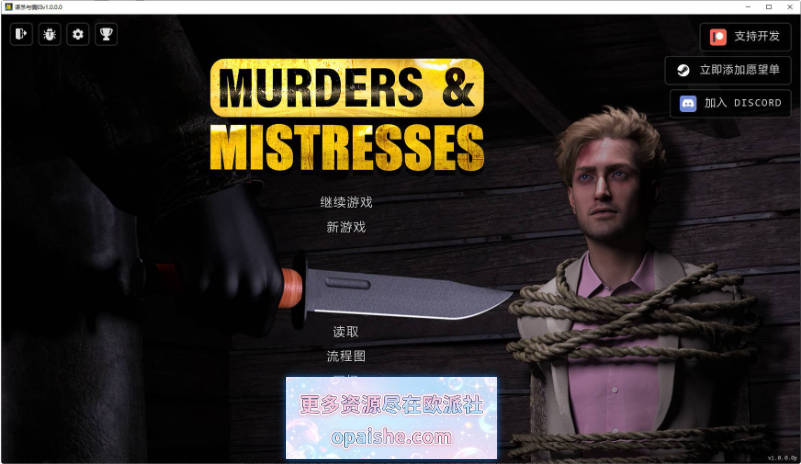[欧美]谋杀与情妇 Murders & Mistresses V1.0.0.0 AI汉化版[PC+安卓][14.6G]